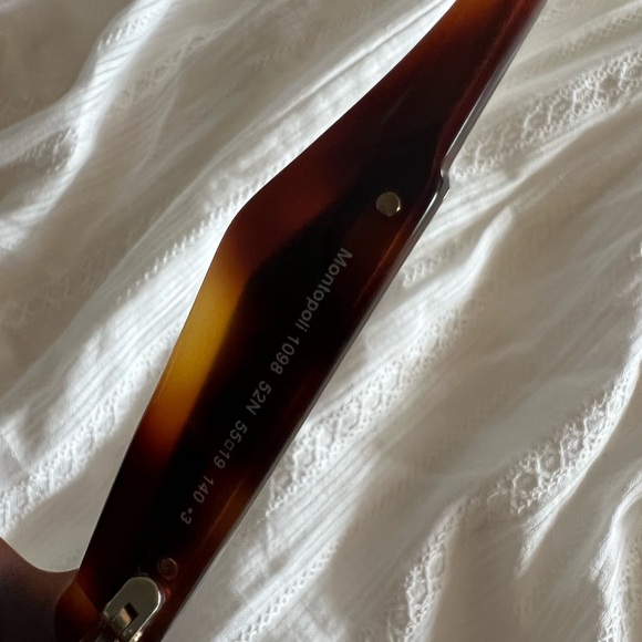 Roberto Cavalli Oval Sunglasses RC1098 Montopoli 52N Dark Havana 55mm 1098 - Picture 6 of 6